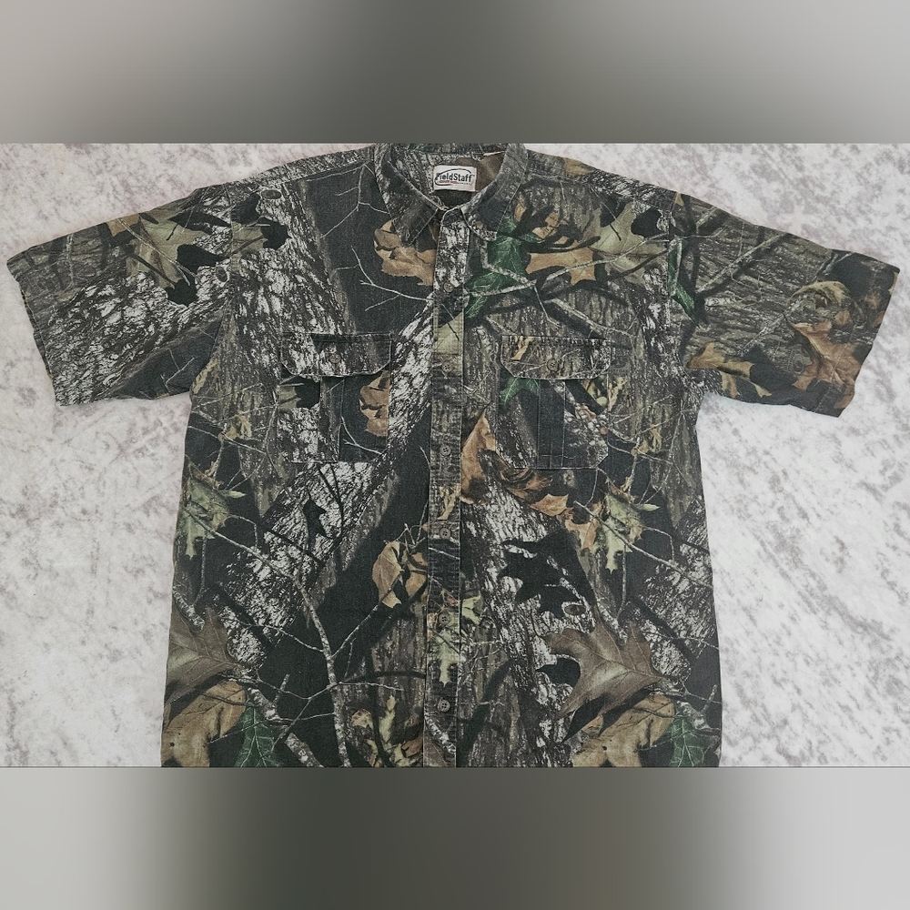 Vintage Mossy Oak Button Down